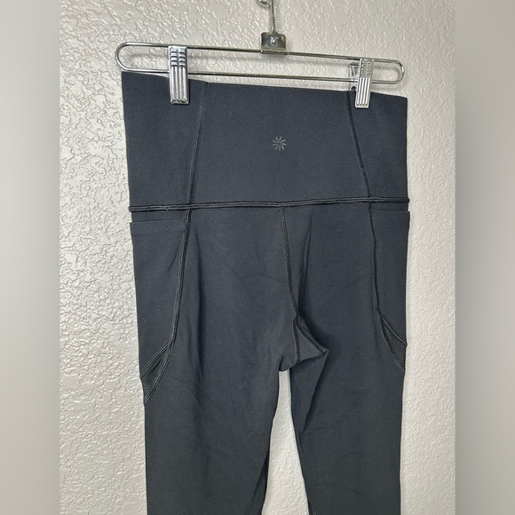 Athleta Salutation 7/8 Tight mesh black size XS - Picture 5 of 9